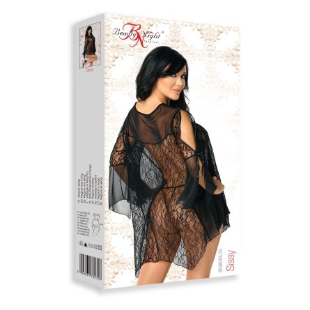 ROBE E TANGA SISSY PRETO BEAUTY NIGHT FASHION - Image 7