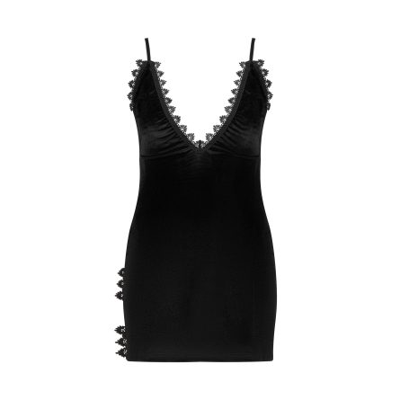 VESTIDO E TANGA PALOMA PRETO BEAUTY NIGHT FASHION - Image 12