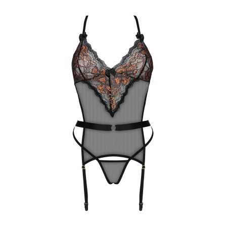 CONJUNTO DE 3 PEÇAS GOLDIE PRETO BEAUTY NIGHT FASHION - Image 9