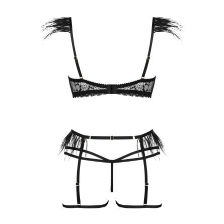 CONJUNTO DE 4 PEÇAS CRYSTAL PRETO BEAUTY NIGHT FASHION - Image 15