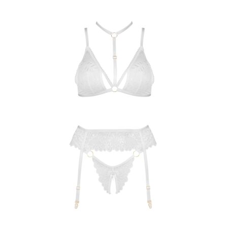 CONJUNTO DE 3 PEÇAS NOEMI BRANCO BEAUTY NIGHT FASHION - Image 9