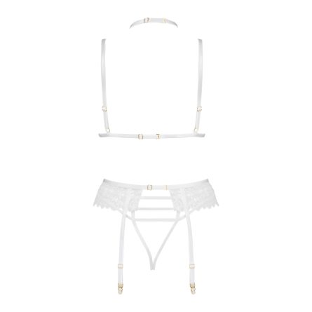 CONJUNTO DE 3 PEÇAS NOEMI BRANCO BEAUTY NIGHT FASHION - Image 10