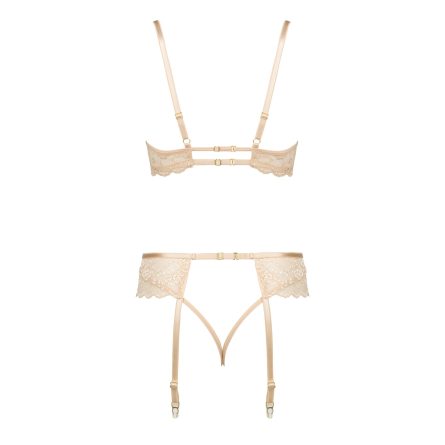 CONJUNTO DE 3 PEÇAS ROSE NUDE BEAUTY NIGHT FASHION - Image 13