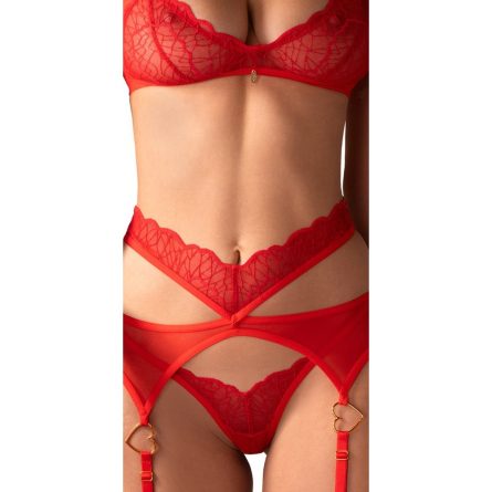 CONJUNTO DE 3 PEÇAS CUPIDE DESIR VERMELHO OBSESSIVE - Image 4