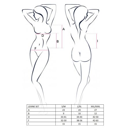 CONJUNTO DE 2 PEÇAS LEXINE (PRETO) - Image 2