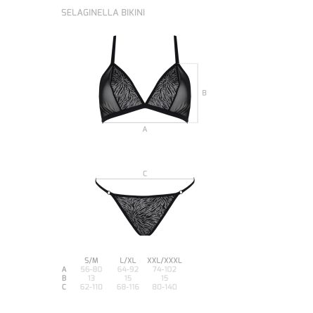 CONJUNTO DE 2 PEÇAS SELAGINELLA BIKINI (PRETO) - Image 5