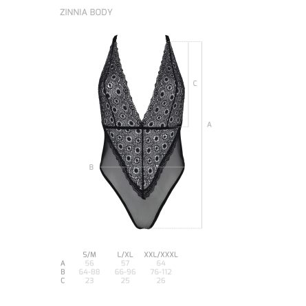 BODY ZINNIA PRETO ECO PASSION - Image 5