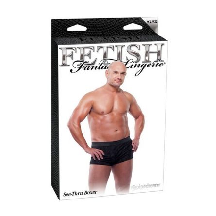 BOXERS SEE THRU PRETO FETISH FANTASY SERIES - Image 2