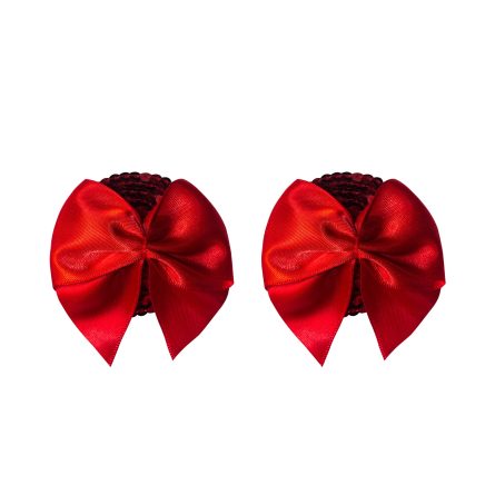 TAPA MAMILOS COM LAÇOS BURLESQUE BLAZE VERMELHO LOLA GAMES - Image 2