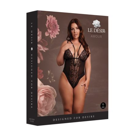 BODY WIRELESS LACE LE DÉSIR (PRETO) | TAMANHO QUEEN - Image 6