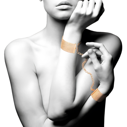 ALGEMAS DE CORRENTE METÁLICA BIJOUX (DOURADAS) - Image 3