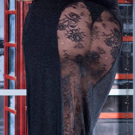 VESTIDO E TANGA CR-4245 PRETO - Image 6