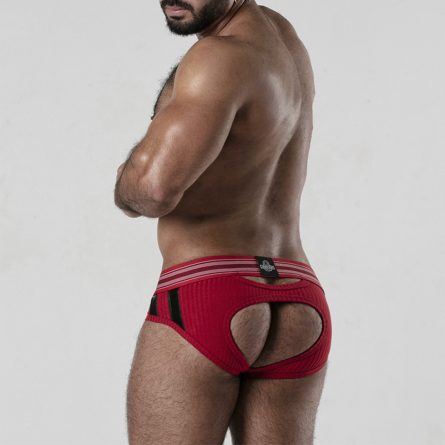 CUECA BACKROOM BOTTOMLESS LOCKER GEAR VERMELHA - Image 4