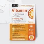 MÁSCARA DE TECIDO FACIAL VITAMIN C | 20GR