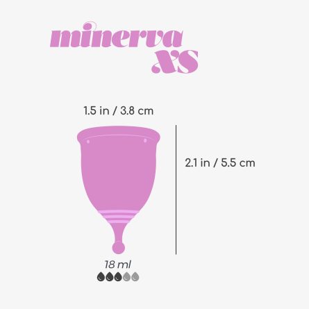 COPO MENSTRUAL MINERVA XS COM BOLSA CRUSHIOUS - Image 8