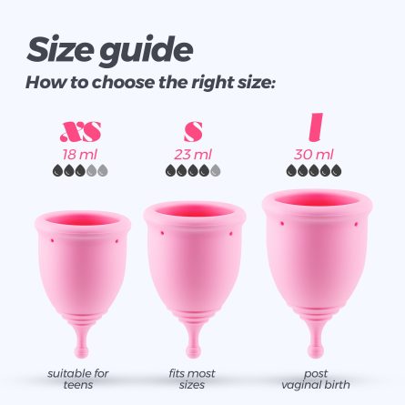 COPO MENSTRUAL MINERVA XS COM BOLSA E LIMPADOR DE BRINQUEDOS 150 ML CRUSHIOUS - Image 8