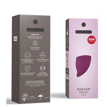 COPO MENSTRUAL FUN CUP B (ROXO) - Image 4