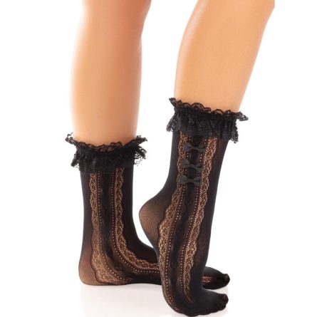 MINI MEIAS COM FOLHOS LEG AVENUE - Image 4