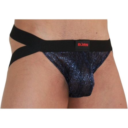 JOCKSTRAP BRILHANTE BURN 003 (AZUL / PRETO) | TAMANHO XL - Image 2