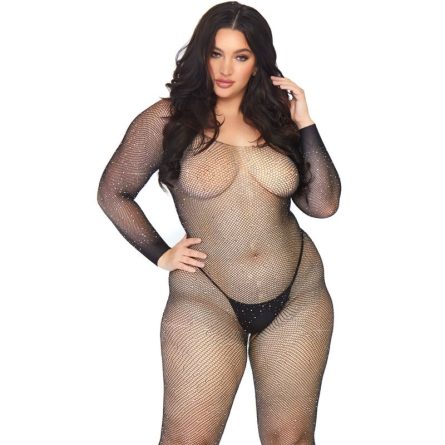 BODY DE REDE BRILHANTE LEG AVENUE | XL / XXL - Image 3