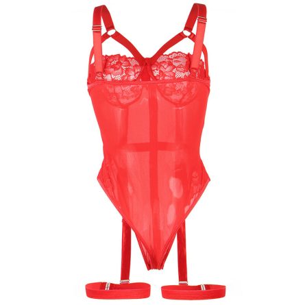 BODY COM TIRAS E LIGAS (VERMELHO) | S/M - Image 4