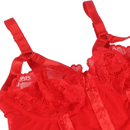 BODY COM TIRAS E LIGAS (VERMELHO) | S/M - Image 6
