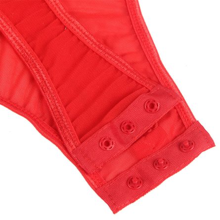 BODY COM TIRAS E LIGAS (VERMELHO) | L/XL - Image 9