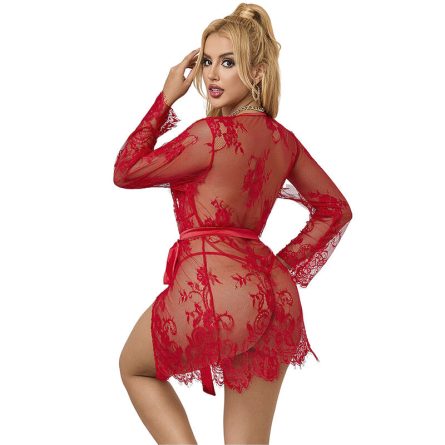 CAMISA DE NOITE + TANGA 953775 (VERMELHO) | S/M - Image 6