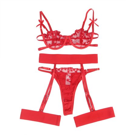 CONJUNTO DE 3 PEÇAS COM CORAÇÕEZINHOS 954321 | L/XL - Image 5