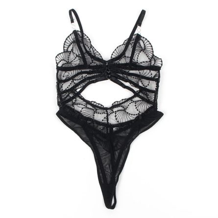 BODY DE RENDA TRANSPARENTE 955212 | L/XL - Image 6