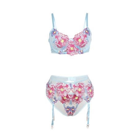 CONJUNTO DE 3 PEÇAS DESIGN FLORES 957643 | L/XL - Image 5