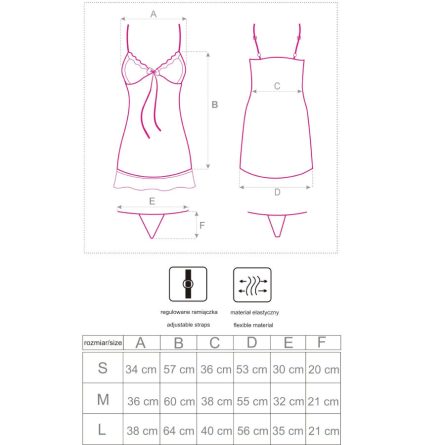 BABYDOLL + TANGA HYEONA 1710 | S - Image 5