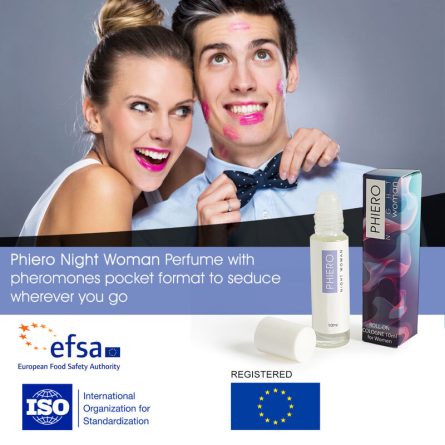 PERFUME DE FEROMONAS ROLL-ON PHIERO NIGHT WOMAN | 10 ML - Image 2
