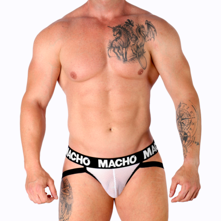 CUECAS JOCK DE REDE MX26X1 (BRANCO) | L - Image 5