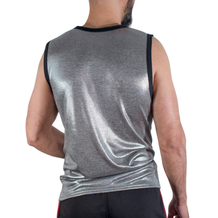 T-SHIRT MACHO FINE GLITTER #1 | L/XL - Image 3