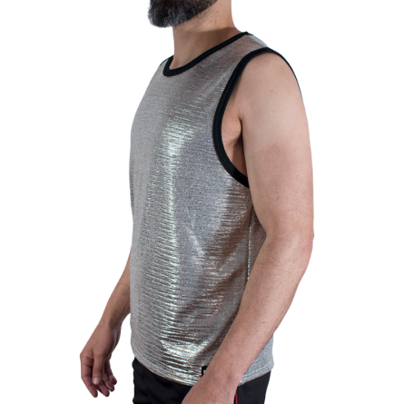 T-SHIRT MACHO FINE GLITTER #2 | L/XL - Image 2