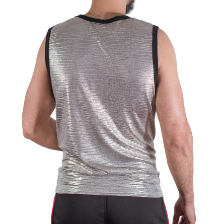 T-SHIRT MACHO FINE GLITTER #2 | L/XL - Image 3