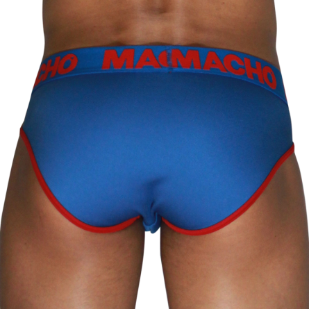 CUECAS SLIP CLASSIC MCH005 (AZUL / VERMELHO) | XL - Image 3