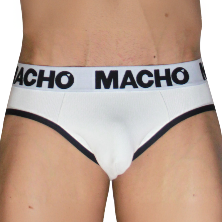CUECAS SLIP CLASSIC MCH006 (BRANCO / PRETO) | L - Image 2