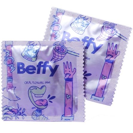 PRESERVATIVO BEFFY PARA SEXO ORAL - Image 2