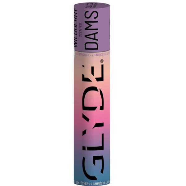 LÂMINAS DE LÁTEX SHEER GLYDE PARA SEXO ORAL (FRUTOS SILVESTRES)