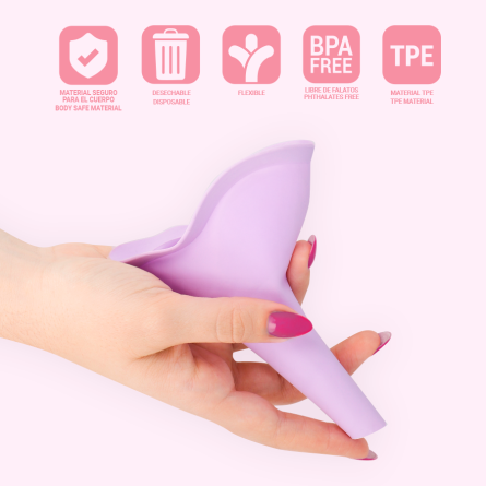 URINOL FEMININO PORTÁTIL E DESCARTÁVEL - Image 2